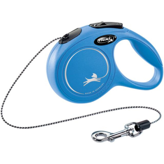 Laisse à enrouleur cordon pour petit chien 3 m 8 kg