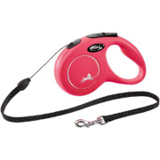 Laisse enrouleur cordon pour chien Small 5 m 12 kg