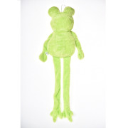 Grosse peluche XXL grenouille avec squeaker pour chien Bubimex
