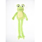 Grosse peluche XXL grenouille avec squeaker pour chien Bubimex