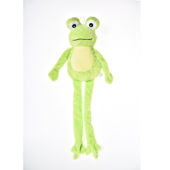 Grosse peluche XXL grenouille avec squeaker pour chien Bubimex