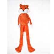 Grosse peluche XXL renard avec squeaker pour chien Bubimex