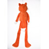 Grosse peluche XXL renard avec squeaker pour chien Bubimex
