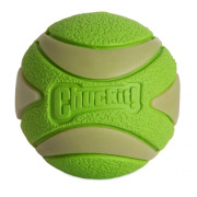 Balle lumineuse pour chien rechargeable, siffle, adaptable au lanceur