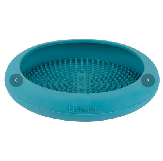 Gamelle de léchage anti-glouton à ventouse