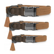 Milk & Pepper Collier original corde pour chien Camel KAYA