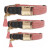 Milk & Pepper Collier pour chien rose Kaya