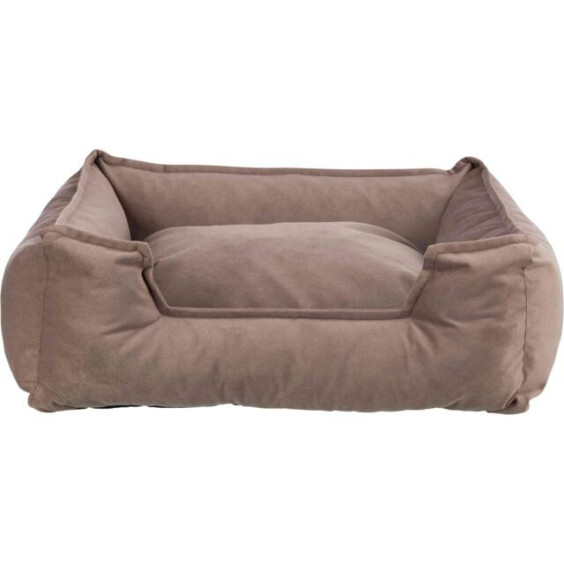 Panier déhoussable XXL luxe brun