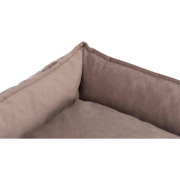 Panier déhoussable XXL luxe brun