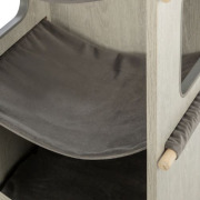 Arbre à chat solide avec hamac XXL et coussin