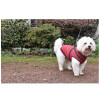 Manteau doudoune imperméable avec harnais intégré Easy bordeaux