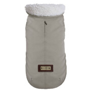 Doudoune parka imperméable pour chien VERT