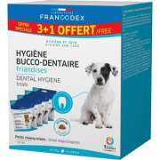 Friandises hygiène bucco dentaire chien Francodex