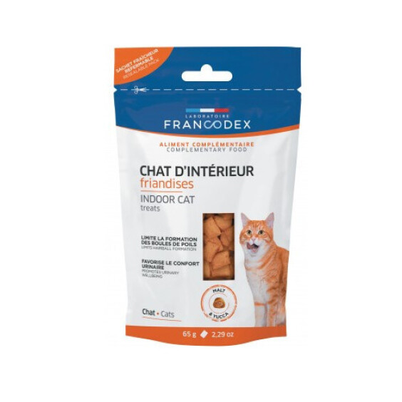 Friandises anti boules de poils chat Francodex