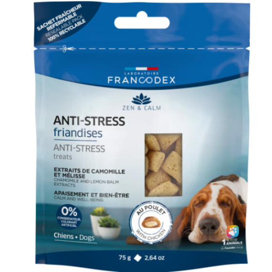 Friandises anti stress chien Francodex