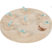 Jouet d’occupation bois lapin  NLIFE FSC 100%