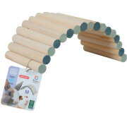 Pont en bois pour lapin M