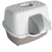 Maison de toilette extérieure smart Taupe