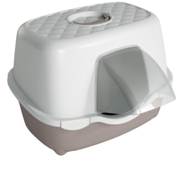 Maison de toilette extérieure smart taupe