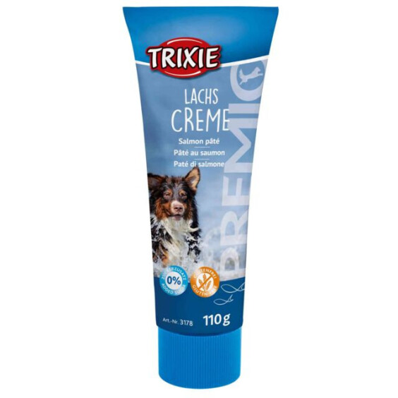 Friandise pâté au saumon pour chien