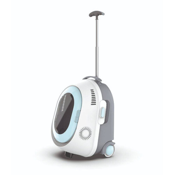 Trolley + Sac à dos hublot chien et chat