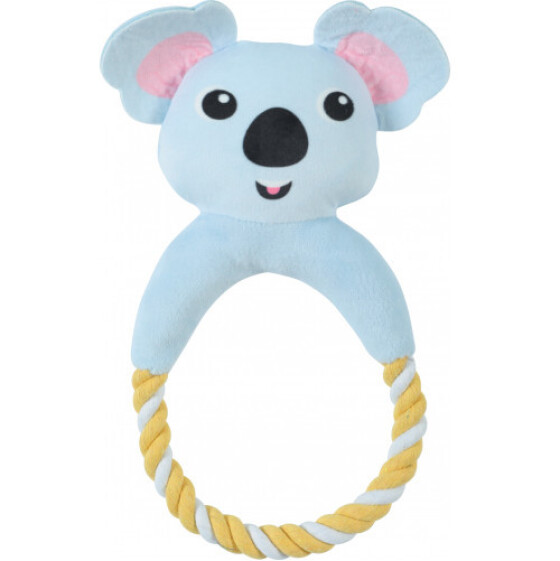 Peluche pour chiot et petit chien Calinou Koala Corde