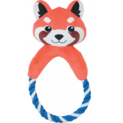 Peluche pour petit chien et chiot Panda Corde