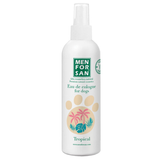 Eau de Cologne parfum tropical pour chien