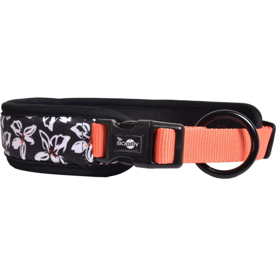 Collier confort Monoï orange pour chien
