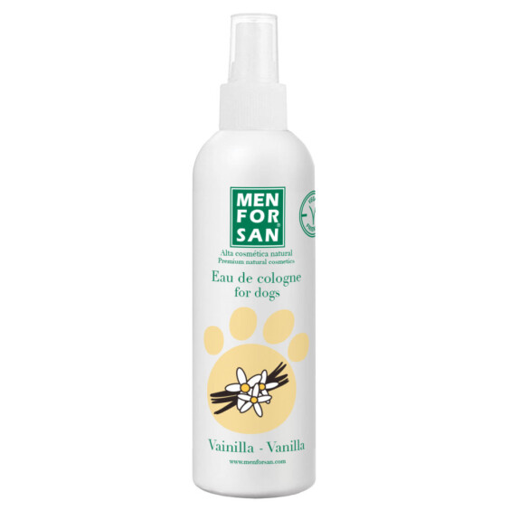 Eau de Cologne parfum vanille pour chien
