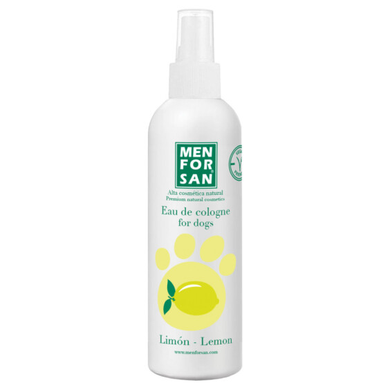 Eau de Cologne parfum citron pour chien