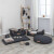 Tapis confortable pour chien noir