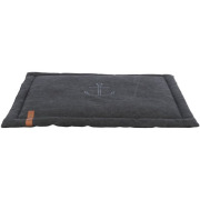 Tapis confortable pour chien noir
