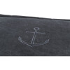 Tapis confortable pour chien noir
