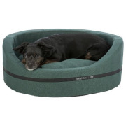 Panier lit pour chien déhoussable et épais vert