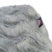 Coussin orthopédique mémoire de forme déhoussable gris