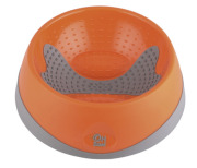 Gamelle de léchage pour petit chien anti-stress anti-glouton orange
