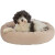 Lit rond Alena pour chien Sable