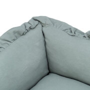 Lit Amélie déhoussable pour chien Sauge