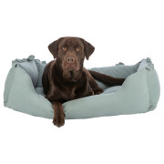 Lit Amélie déhoussable pour chien Sauge