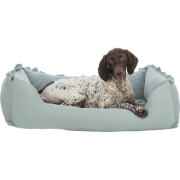 Lit Amélie déhoussable pour chien Sauge