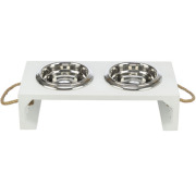 Support design avec gamelles