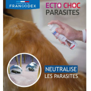Spray antiparasitaire chien&chat Ectochoc 200 ml Francodex