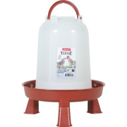 Abreuvoir sur pieds pour poule Terracotta