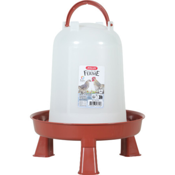 Abreuvoir sur pieds pour Poule