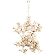 Jouet à suspendre feuille de bananier pour oiseaux