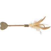 Sucette au matatabi pour chat forme cœur