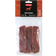 Friandise pour chien steaks de chevreuil 60 g