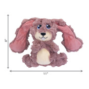 KONG Peluche scrumplez lapin Medium