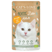Cat's Love Sachet fraîcheur bio poulet 100 g